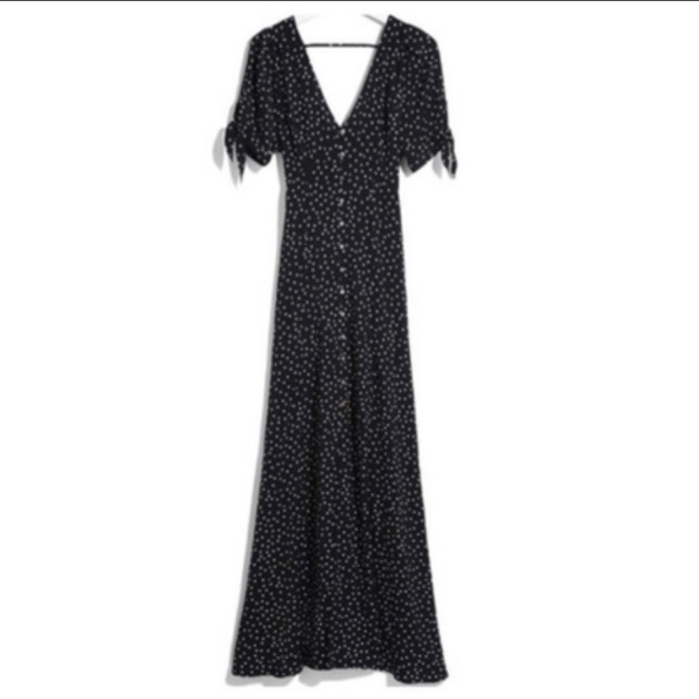 EXPRESS x KARLIE KLOSS Star Polka Pot Dress🖤